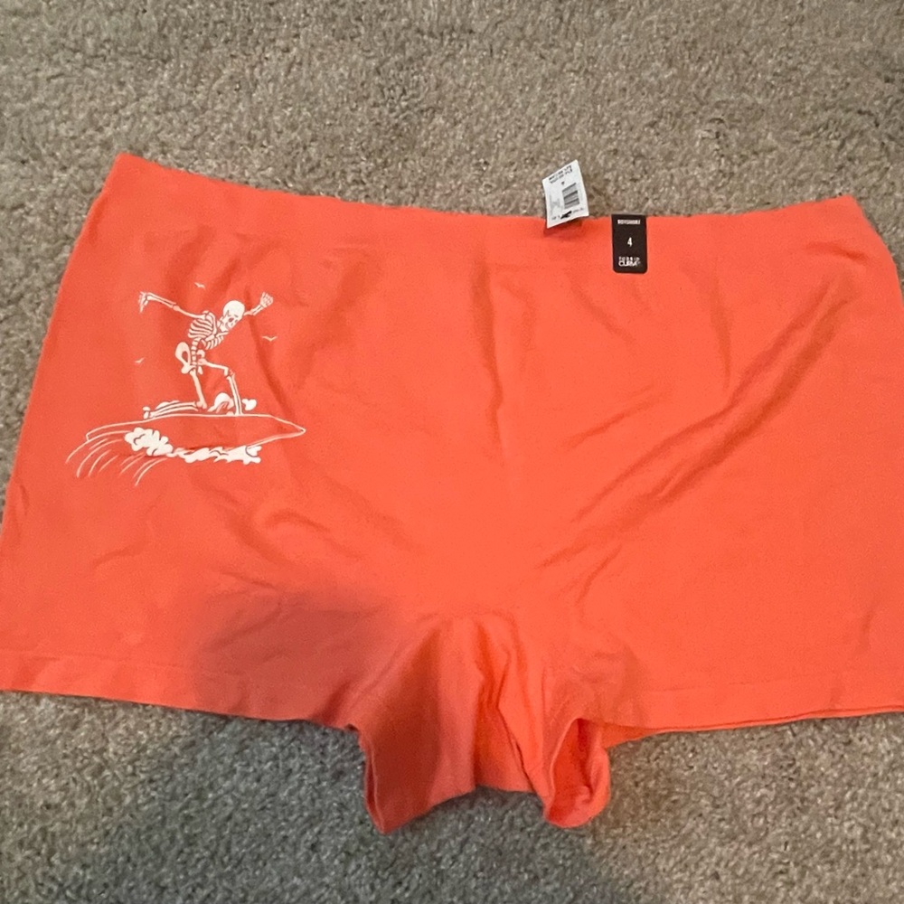 Torrid Bright Orange Boyshorts